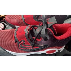 Nike and Trey 5 University Red Size 9 Hook And Loop Hi Top Mint Cond 9/10 SB16